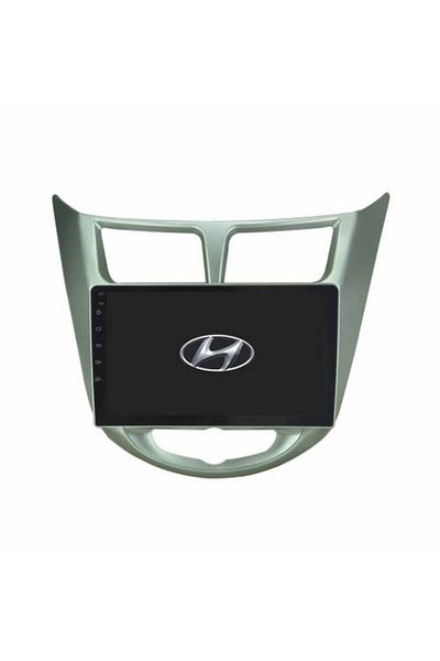 navicars Hyundai Accent Blue Compatible Android Carplay Multimedia Navigation