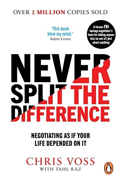 Genel Markalar Never Split The Difference Negotiating As If Your Life Depende...