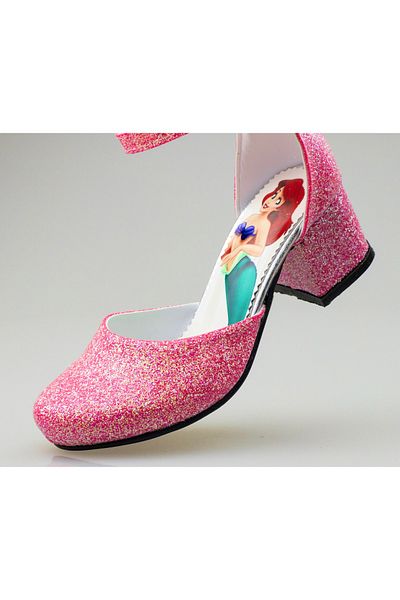 JOJO KIDS Girls' Closed Toe High Heels, Evening Shoes, Thick Heels