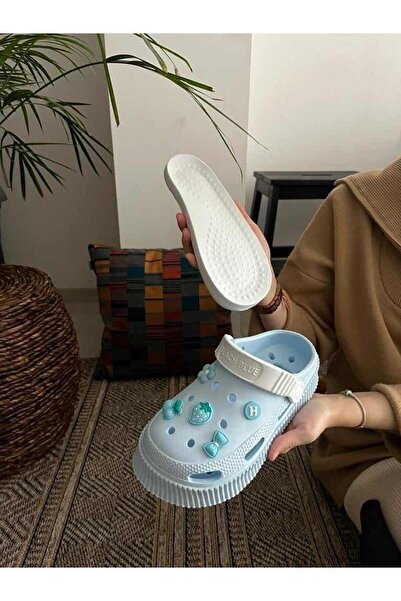 KAMİLKUNDURA Yüksek Taban Tam Ortopedik Çıkabilen İç Taban Hemşire Doktor Sahil Terlik Tüm Süsler Hediyeli