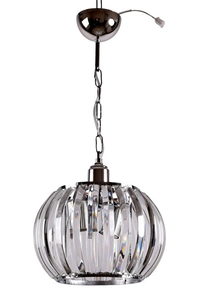 KORKMAZ KLAS KORKMAZ KLAS CAM AYDINLATMA TURYA 2Lİ MODERN LÜX KRİSTAL AVİZE