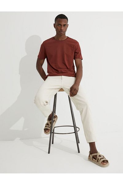 Koton Basic T-Shirt Short Sleeve Crew Neck