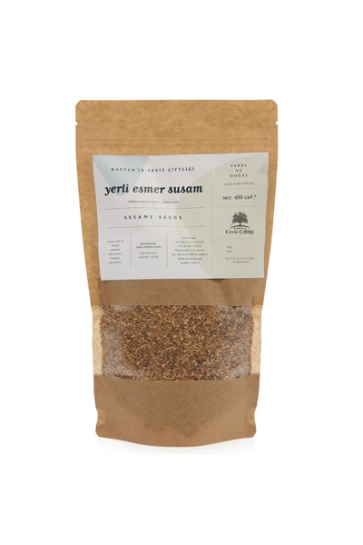 Kaptan`ın Ceviz Çiftliği Yerli Esmer Susam 200 G