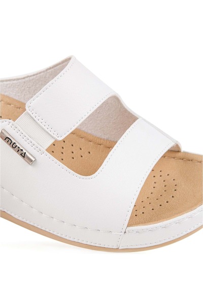 Muya Γυναικείες παντόφλες Panna Anatomical Sole Gel με υποστήριξη Heel Spur Four Seasons