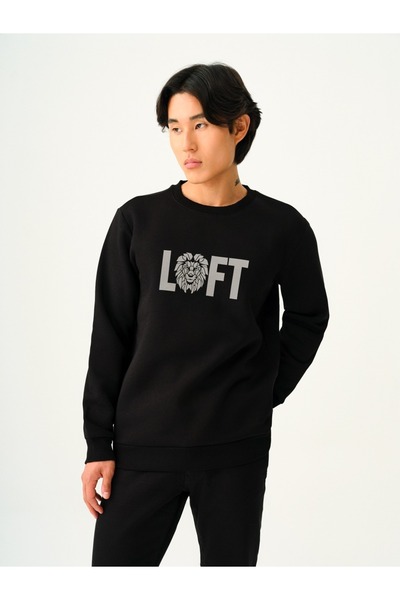Loft Erkek Sweat LF2037693 BLACK