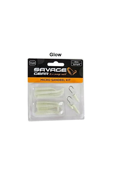 Savage Gear Lrf Micro Sandeel Kit 12 Adet (1 1/5 5)