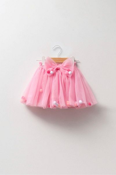 Magu Ροζ Pompom Girl's Tutu Φούστα