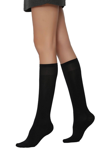 Kocabey Daymod 80 Denim Massage Effect Knee Socks