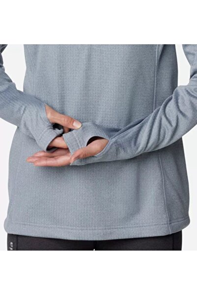Columbia Park View Grid Fleece 1/2 Zip Kadın Polar