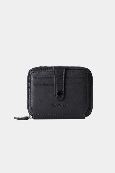 Lysande Genuine Real Leather Small Size Special Design Hand Stitched Portfolio Wallet