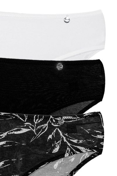 Kom Leaf Modal 3-Piece Panties