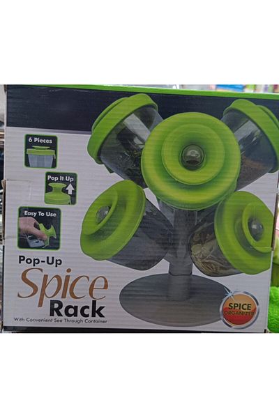 Generic Rotating rack to organize and store spices and herbs