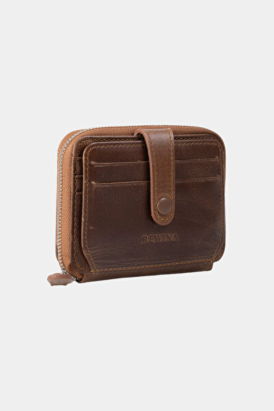 Lysande Genuine Real Leather Small Size Special Design Hand Stitched Portfolio Wallet