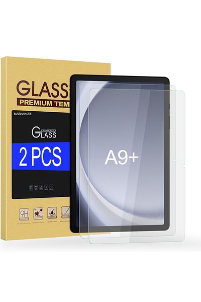 Choice 2p-tab A9 Plus 2 Pieces Hd Scratch Proof Screen Protector Tempered Glass For Samsung Galaxy Tab A9