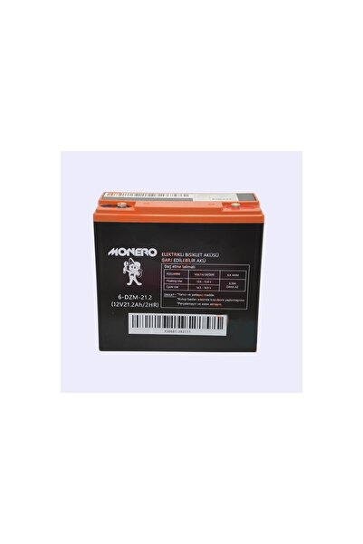 Arzu / Monero Akü 12 V 20 Ah 22 Ah Elektrikli Bisiklet Aküsü Swan Monero