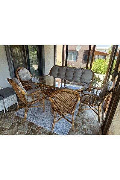 Çetinkaya Bambu Bahçe Mobilyası