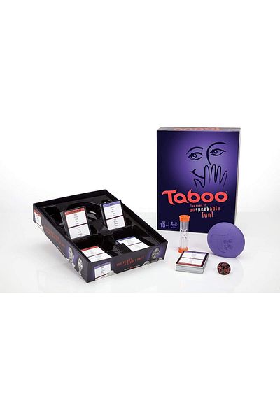 AWH Gaming Taboo Party Board Game With Buzzer for Kids Ages 13 and Up