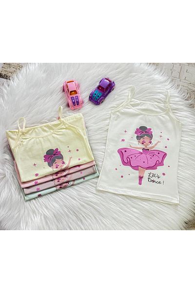 SWELLA Girl's 5-Piece Jumpsuit 100% Cotton Ballerin Pattern