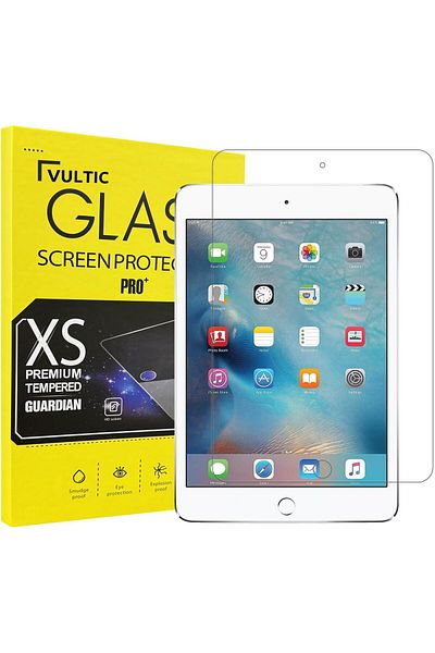 AWH واقي شاشة لجهاز iPad مقاس 9.7 بوصة [الجيل الخامس/السادس 2017/2018]، غطاء من فيلم الزجاج المقوى