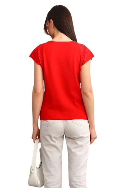 lavella Women's Knitwear V-Neck Shoulder Openwork Straps Undershirt 12719 Bgl-St04219