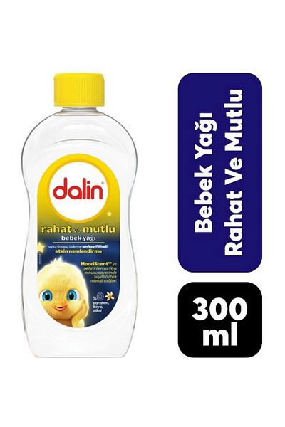 Dalin Comfortable and Happy Baby Oil 300 Ml