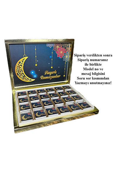 Blackeye The Essence of Chocolate Ramazan Bayramı - Ramazan Tebriği Çikolatas...