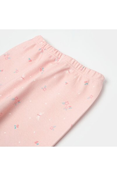 Biorganic Bibaby Always Happy Baby Booties Pants 57916 Dusty Rose Mint