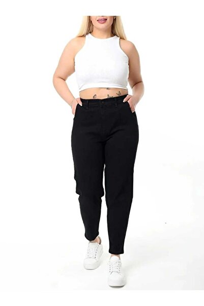 Pelin ČERNÉ DŽÍNY MOM VELKÉCH ROZMĚRŮ