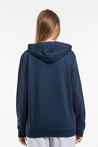 Superlife Γυναικείο φούτερ με κουκούλα, άνετο και λεπτό, με στάμπα Willamsburg Brooklyn spr24swk123