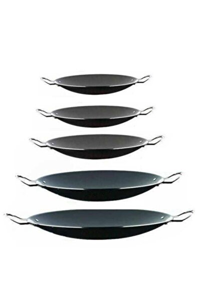 abnturk Dünyanın En iyi Kavurma Sacı ⌀43cm Kalın Alüminyum içi dışı Teflon Ya...