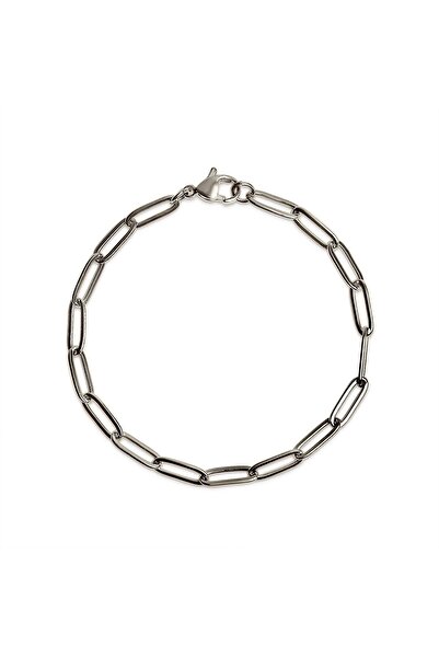 neslyaccessories Paslanmaz Çelik Ataç Zincir Bileklik