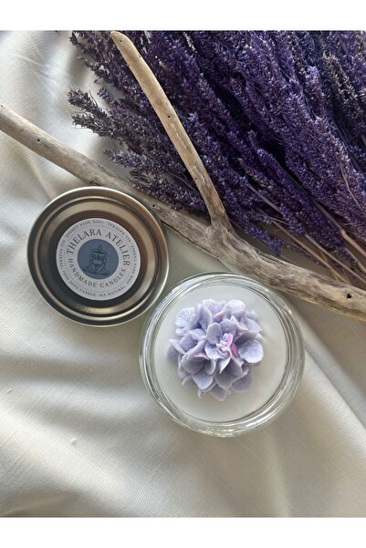 Thelara Atelier Ortanca kavanoz mum