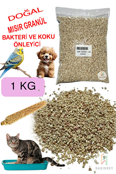 KAŞIKBEY Mısır Granülü Kedi Köpek Kuş Evcil Hayvan Yuva Ve Taban Malzemesi Ba...
