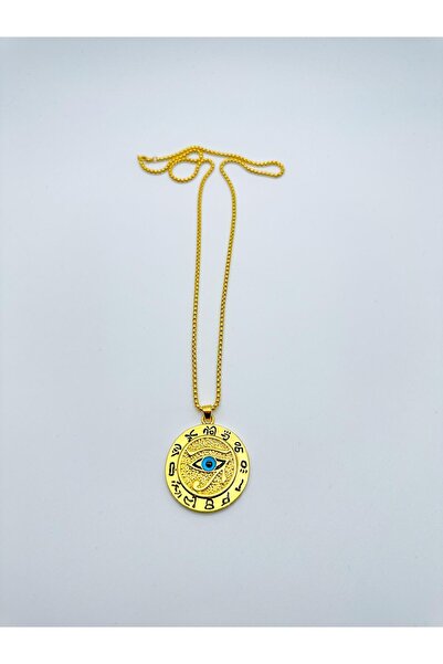 STEELAURA Antik Mısır Horus Gözü Kolye