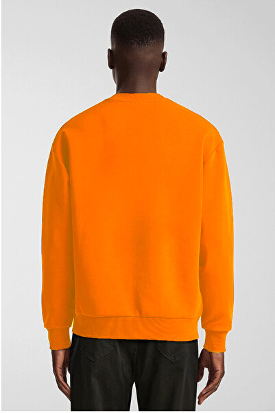 Superlife Men's Crew Neck Comfortable Fit 3 Yarn Inner Fleece Thick Sweatshirt Spr25Sw36