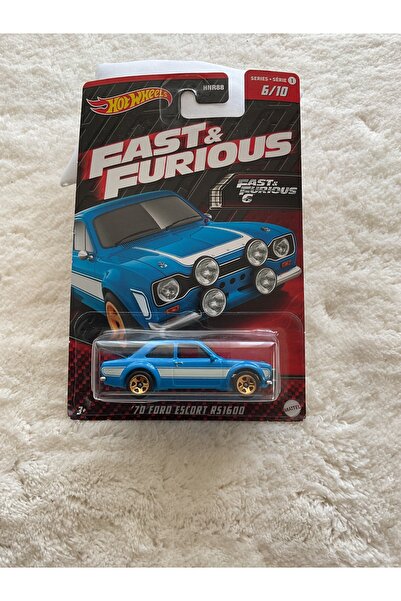 HOT WHEELS - '70 FORD ESCORT RS1600 (UZUN KARTON)(H:155)