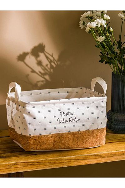 LC Waikiki Lcw Home Mixed Eye Printed Basket 29 cm