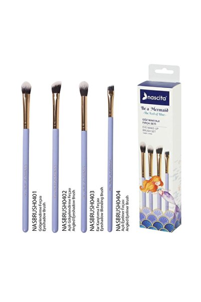 nascita Be A Mermaid Deniz Kızı Serisi Göz Makyajı Fırça Seti