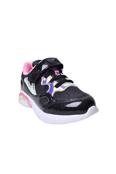 BUCKHEAD 4348 Diana Black Children's Sneakers - Lighted