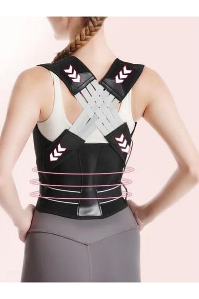 Pera fitol Unisex Upright Posture Corset Adjustable Corset with Column