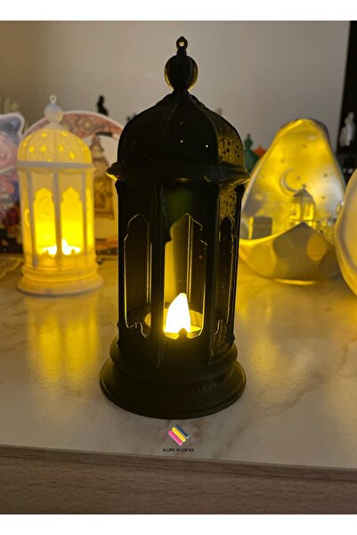 a life in games Ramazan Feneri - (Tealight led Hediyeli ) Fanos ev ofis süsü ...