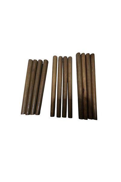 MASALL Set de 3 picioare din lemn. gura 39cm,44cm,49cm măsuță de cafea zigon, măsuță de cafea, scaun și bancă