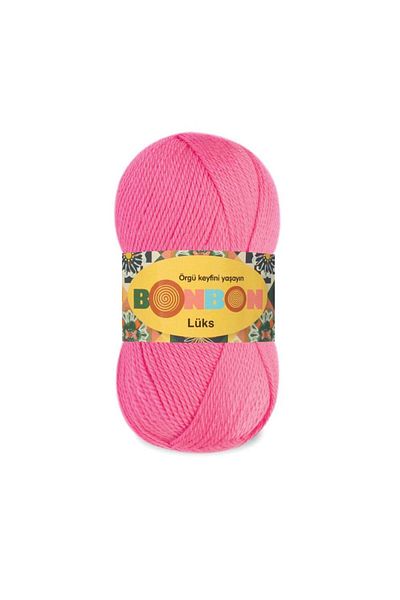 Safir Tuhafiye Pink Bonbon Luxury Booties Yarn - 98230 Πλεκτό νήμα στο χέρι