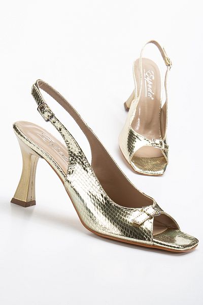 ESPEDA New Fashion Open Back High Heels