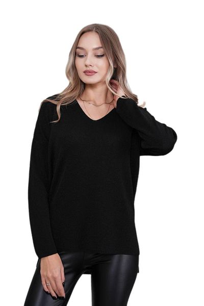 lavella Women's V-Neck Silvery Sweater 12815 Bgl-St04225