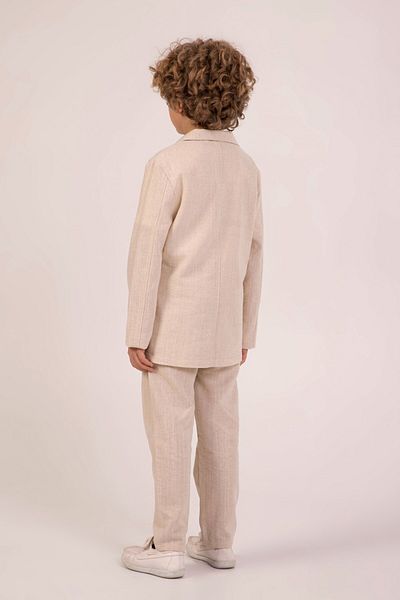 DMB BOYS & GIRLS Çaren Kids- 100% Cotton Men's Suit - Jacket- Pants & T-Shirt