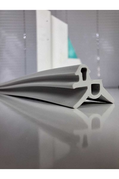 BABAWİCK 10 Meters Grey Pure Silicone Repair Wick - Compatible with Whole Pen Door, Windows