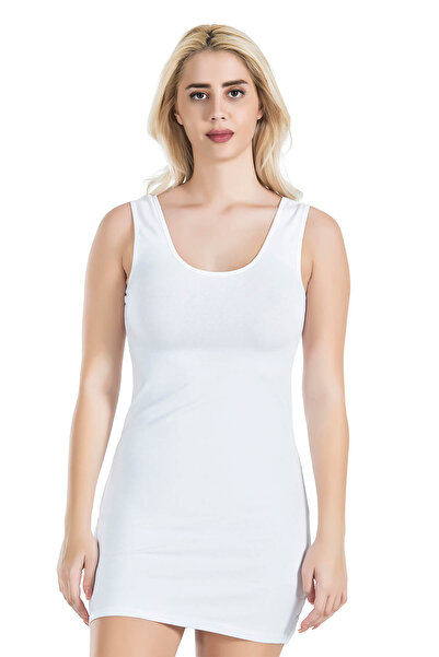 Generic Brand Underwear Derya Lead Thick Straps Long Undershirt