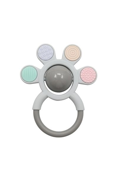 LUQU BABY LUQU Silicone Rattle- Heads