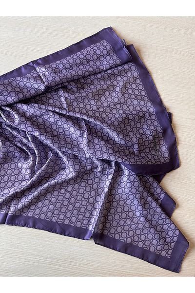 Modakaşmir Circle Mk Pattern Cotton Shawl